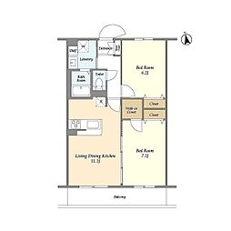 フラッツ横浜戸塚 105