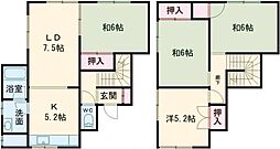 港町2丁目12番貸家 1