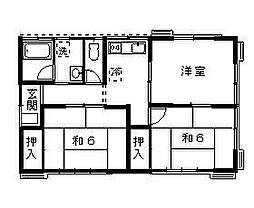 富田一戸建て貸家 E