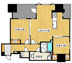 ポレスター平和大通りプレミアムレジデンス 1502