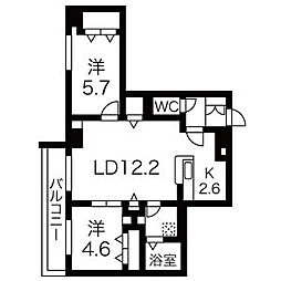 ルーデンスプレイス宮丘弐番館 206