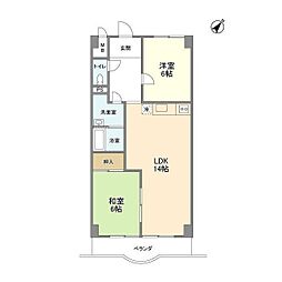 スカイハイツ塚本 4F