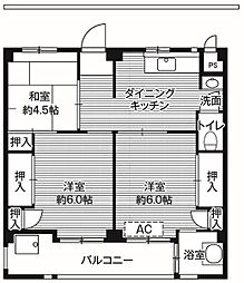 ビレッジハウス愛生6号棟 0402