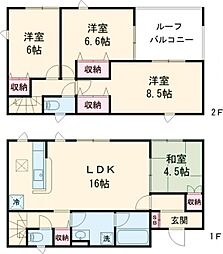クレイドルガーデン那珂市菅谷第16 1号棟 0001