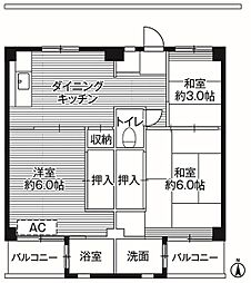 ビレッジハウス中根3号棟 0401