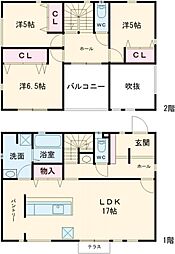 吉川市吉川1丁目の一戸建て