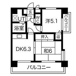 サンデンハイツ金山 206