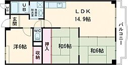ヒルサイドテラス牧野 402