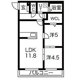 ラ・トゥール三条 201