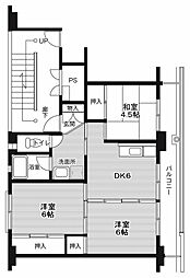 ビレッジハウス八幡2号棟 0401