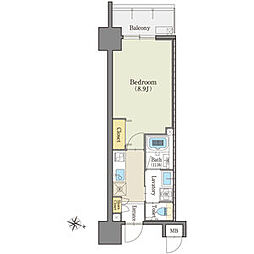 グランドゥール瑞穂通 604