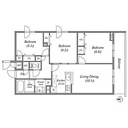 プライムガーデン若木 0220