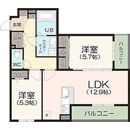 ヴェルデフォレスタ木曽川 302