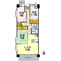 プラザハイツ二ツ屋B棟 306