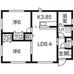 ルユーナ西舘 C棟 1