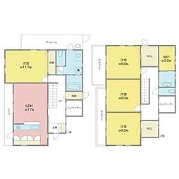 坂井砂山梨本貸家10号 1