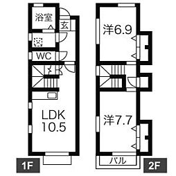 安中市安中2丁目の一戸建て
