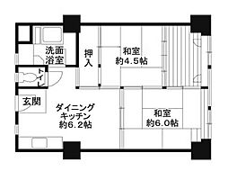 ビレッジハウス城北タワー1号棟 1108