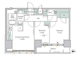 ワンルーフレジデンス板橋大山 1202