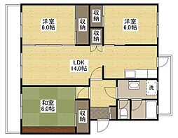 Ｋ’ｓ　Ｂ　ＫＡＩＲＯＥＮ　Ａ棟 405