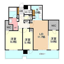 プレミストタワーズ札幌苗穂アクアゲート 2503号 2503