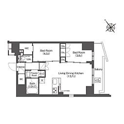 コンフォリア東大井I 1201