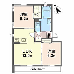 シャーメゾン　スマイル 201