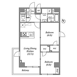 ＧＲＡＮ　ＰＡＳＥＯ田端Ａ 1102