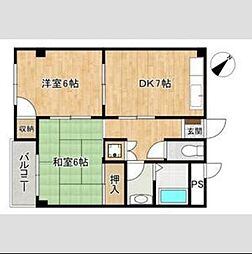 ポコアポコ住吉メゾンII 202