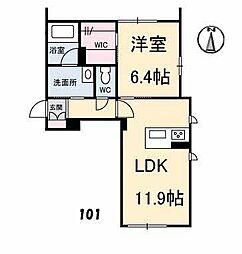 グランベレオＣｌｏｓｅ　ｕｎｉｖ．Ｓ棟 101