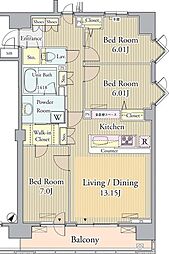 ＰＲＩＭＥ　ＵＲＢＡＮ　東中野　ＣＯＵＲＴ 619