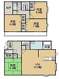 稲敷郡阿見町南平台3丁目の一戸建て