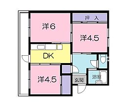ヴィラナリー三原3号館 404