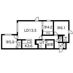 仮)SENNA本通19南MS B棟 302