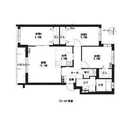 グランメール石山通 201