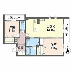 シャーメゾンステージ松山 201