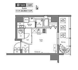 プラウドフラット隅田リバーサイド 301
