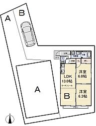 六ツ師中屋敷625−1貸家 0000B