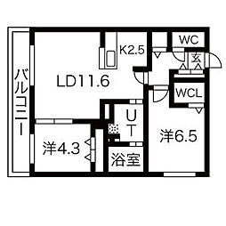 Angelic village北23条(エンジェリック ヴィレッジ北23条) 302