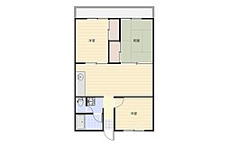 詰田川ハイツ D6