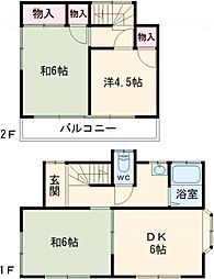 青梅市畑中3丁目　貸家 1