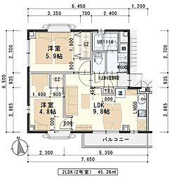 ＳＤハイツ古城Ｂ棟 202