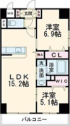 グランシャルール京町 502