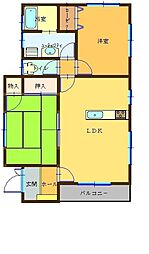 土橋2丁目貸家 1