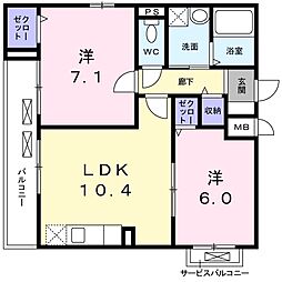 フラット黒門 403