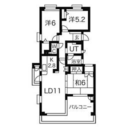 ダイアパレスラピュータ国見　E棟 212