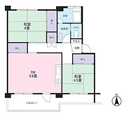 西けやき台団地 3-206