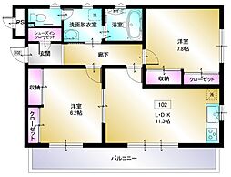 2023年外装・内装リフォーム済マジェスティックマンション柏 102