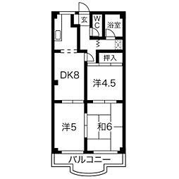 ロイヤルシティーハシマII 2B