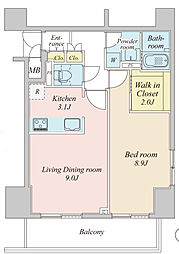 プラウドフラット神楽坂II 801